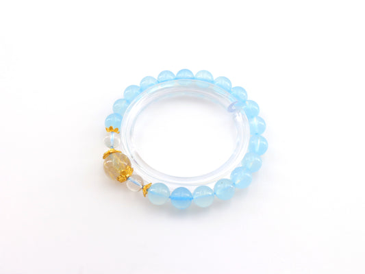 Aquamarine bracelet 1